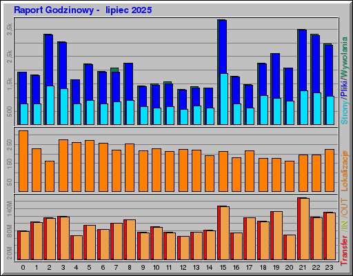 Raport Godzinowy -  lipiec 2025