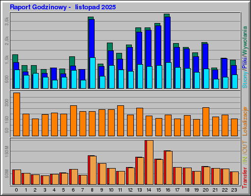 Raport Godzinowy -  listopad 2025