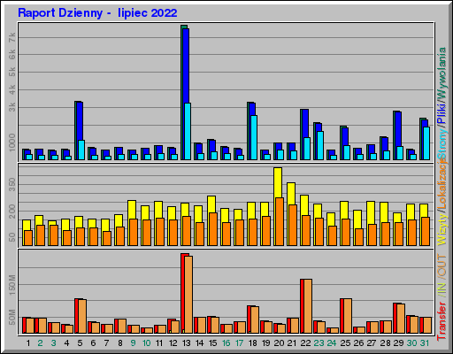 Raport Dzienny -  lipiec 2022