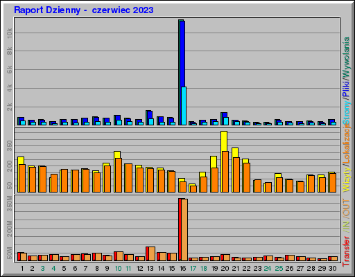 Raport Dzienny -  czerwiec 2023