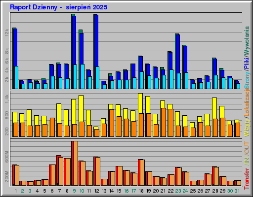 Raport Dzienny -  sierpień 2025