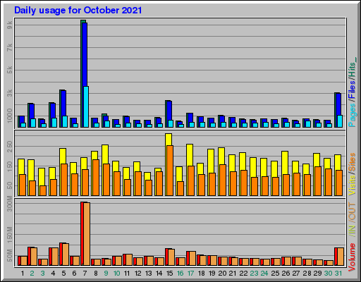 Raport Dzienny -  październik 2021