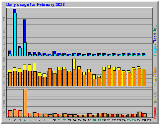 Raport Dzienny -  luty 2023