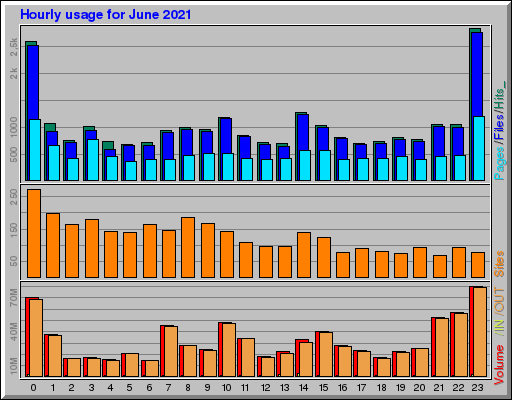 Raport Godzinowy -  czerwiec 2021