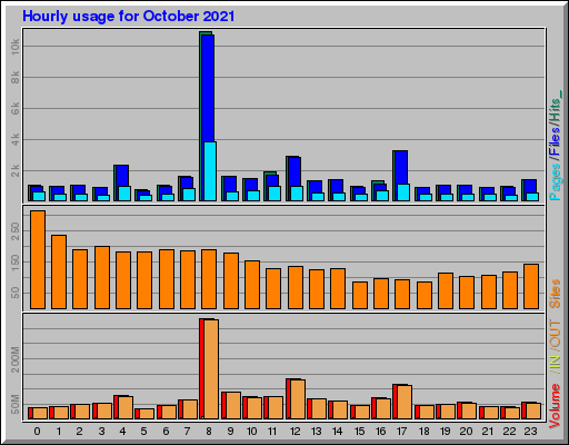 Raport Godzinowy -  październik 2021