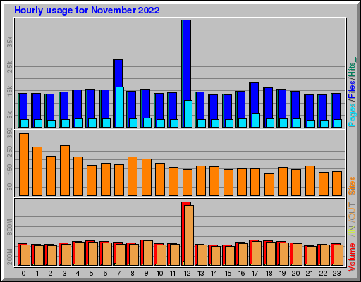 Raport Godzinowy -  listopad 2022
