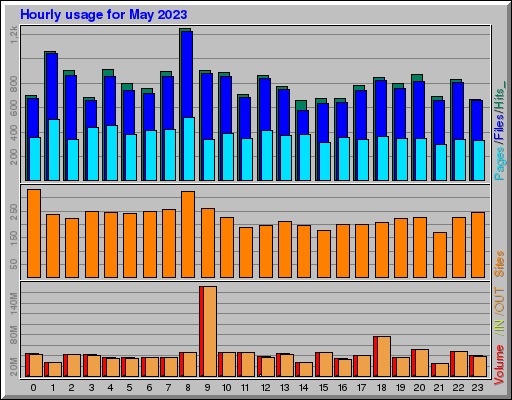 Raport Godzinowy -  Maj 2023