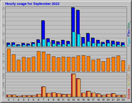 Raport Godzinowy -  wrzesień 2023