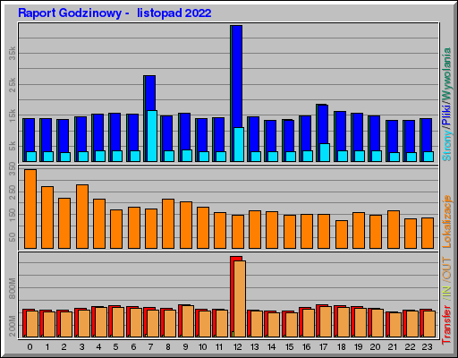 Raport Godzinowy -  listopad 2022
